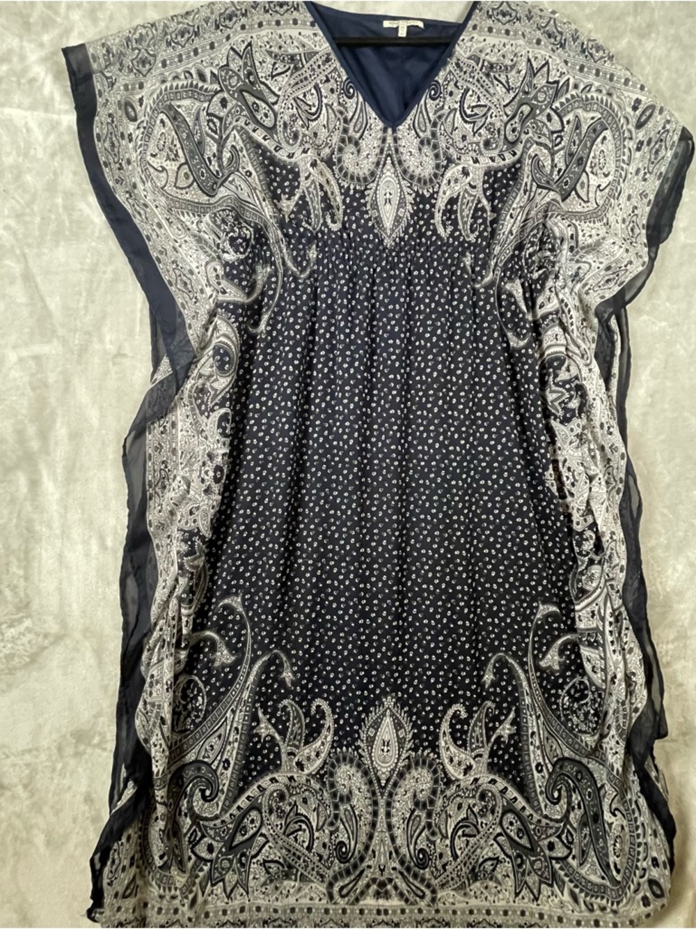 Paisley Boho Kaftan Maxi Dress – Size 2X ✨ - Picture 10 of 10